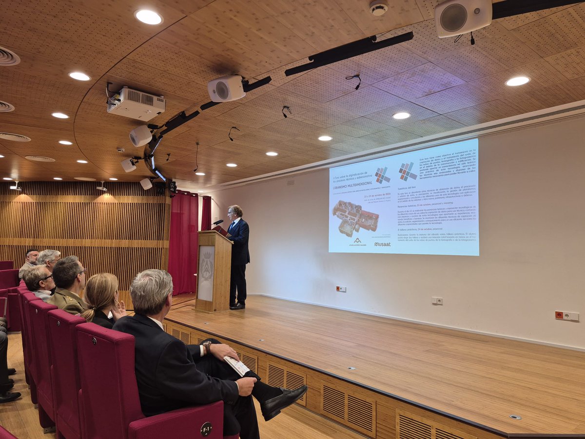 CGATEsp's tweet photo. Acompañamos a Colegio de @aparejadoresmad en su II Foro de Urbanismo Multidimensional, un lugar donde hablar sobre cómo la tecnología está transformando la forma en la que los profesionales de la construcción captan, procesan y utilizan la información. https://t.co/Iu5x6UZyCG