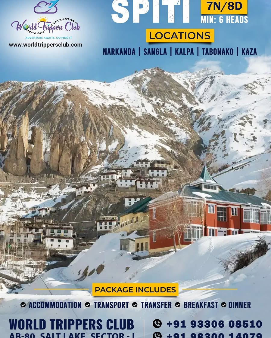 MarcosHoman's tweet photo. Explore Spiti Valley on a 7 Nights/8 Days group adventure. Visit Narkanda, Sangla, Kalpa, Tabo, Nako and Kaza. Includes stays, transport, daily breakfast and dinner. Minimum 6 members. Enquiries: +91 93306 08510 | +91 98300 14079 https://t.co/VYSeyfOPYm