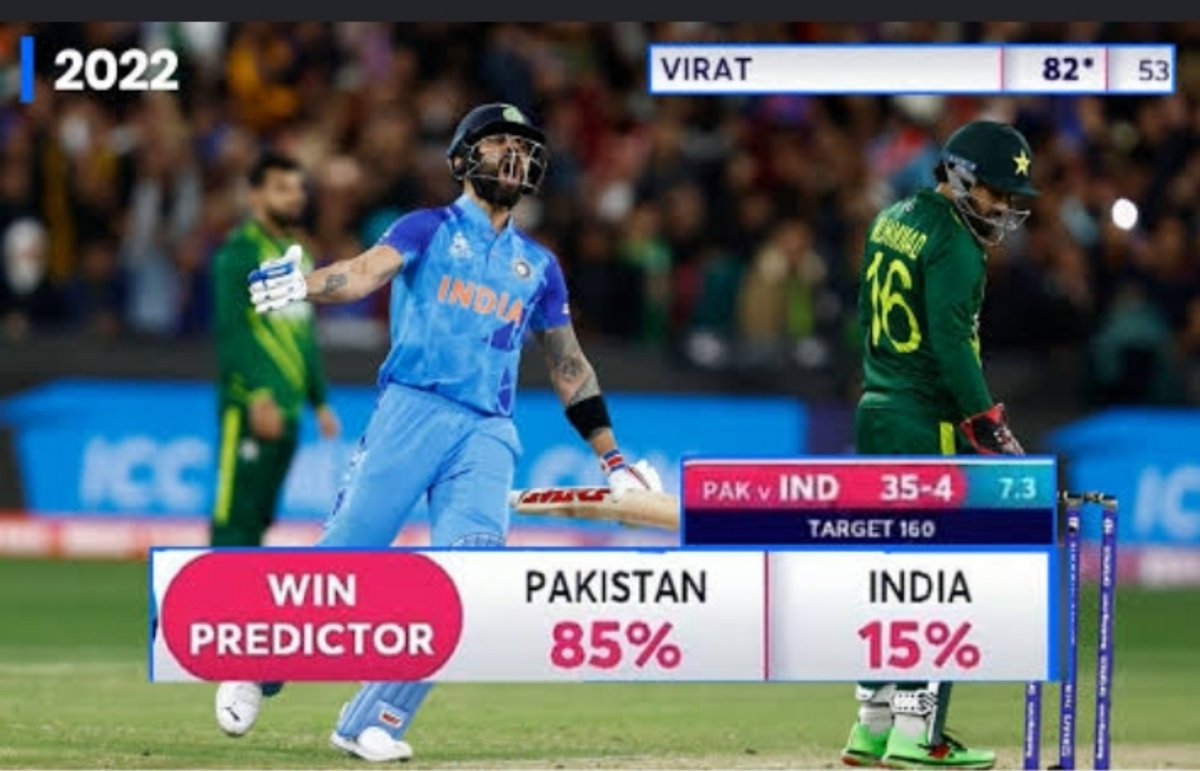 honking_91783's tweet photo. The great 15% chance
Chase Master all time king Kohli https://t.co/w7PueemrXG