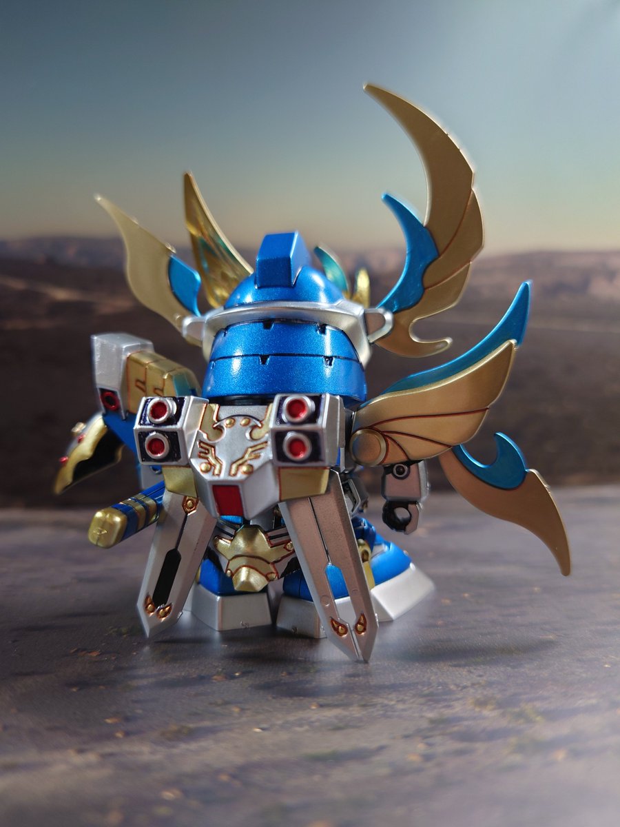 fxe_fd's tweet photo. #SDガンダム
#ガンプラ
風刃頑駄無さん完成 https://t.co/0iB9xY4jjT