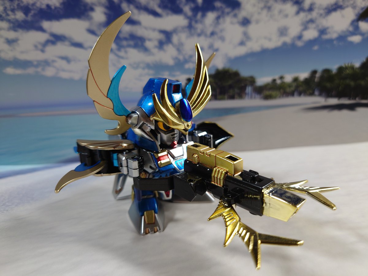 fxe_fd's tweet photo. #SDガンダム
#ガンプラ
風刃頑駄無さん完成 https://t.co/0iB9xY4jjT