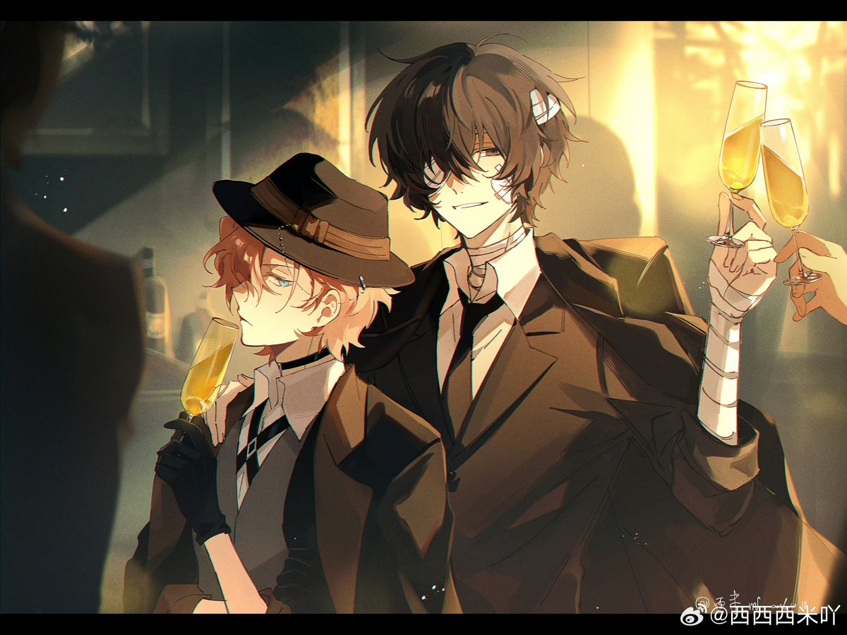 DaChuuWeibo's tweet photo. 🎨 @西西西米吖
📚 《名利场》～
#太中 #DaChuu #skk #soukoku https://t.co/9HxGMSi4OV