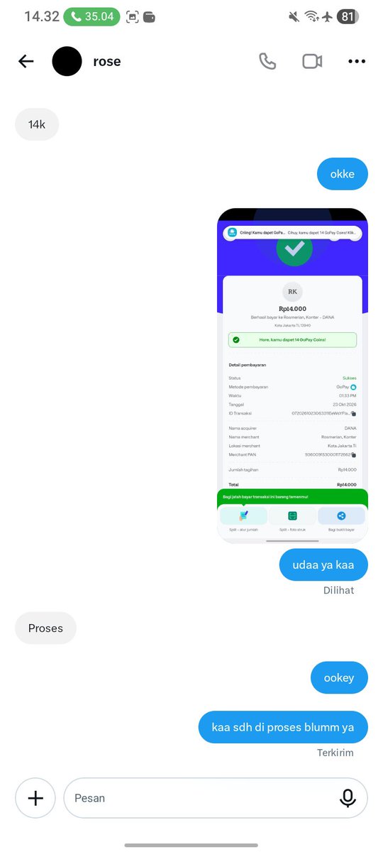 jxlwndjsj's tweet photo. HATI HATI YA GUYSSS, ADUHH BENCI BANGET?? 14 RIBU GUEEE WOY, dia scam jir pdhl lagi mau banget beli robux bitch bgt #scam #robux #zonauang https://t.co/N6kUfPu6qo