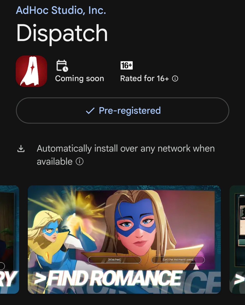 ANDROOSGAMEPLAY's tweet photo. Dispatch Mobile Pre Registration for Android devices is now live!
https://t.co/yZiilrRR87 https://t.co/A5aPDU1kLf