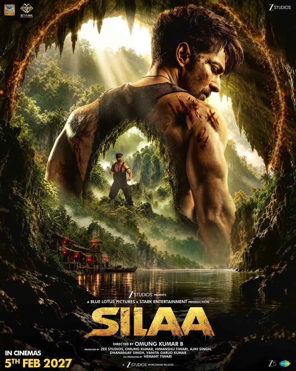 KomalNahta's tweet photo. His search for Silaa begins. 👀 Harshvardhan Rane as Virat in the first poster of Omung Kumar’s #Silaa. A passionate love story set in a world of mystery, adventure and the unexpected. 🔥🔥 In cinemas on 5th February 2027. #ZeeStudios
@zeestudiosofficial @omungkumar @harshvardhanrane @sadiaakhateeb 
#Karanveermehra #Ipsitaa