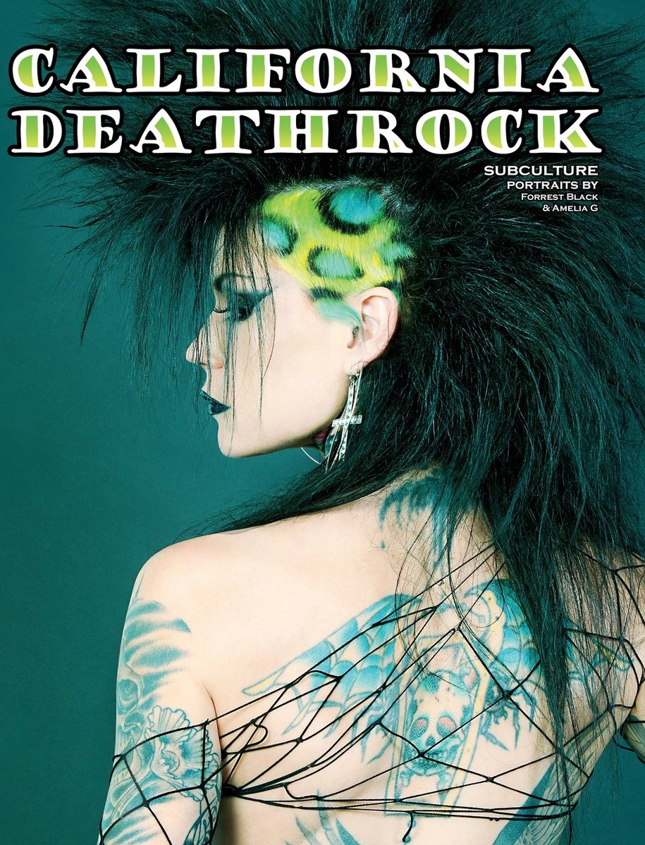 WildFleshPhoto's tweet photo. Thanks so much to Jon H for pointing out needed California Deathrock book as an add-on. Well, better late than never, I guess. Anyway, if you were looking for our last book of portraits, featuring Malice McMunn @Malice666Mcmunn on the cover, available there now. Link in comments. https://t.co/X5kbX2RvyU