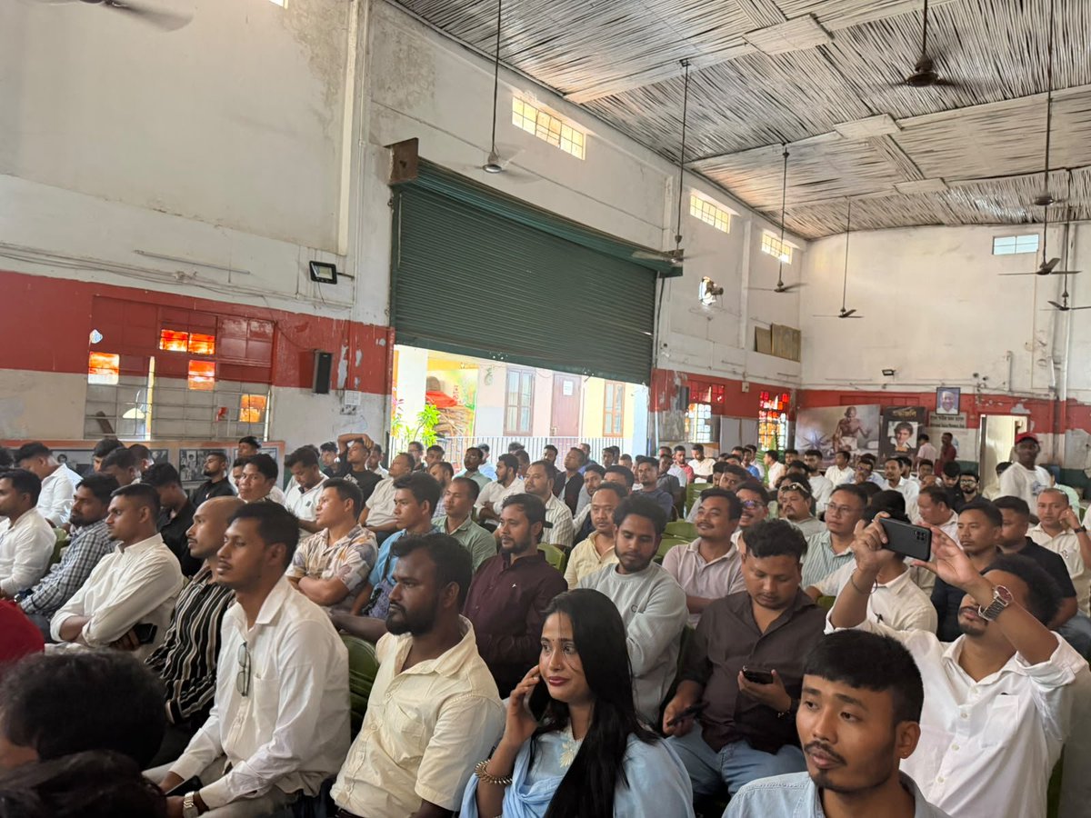 IYC's tweet photo. Assam Pradesh Youth Congress Membership Drive launched!

The membership drive was launched in the presence of Assam PCC President Shri @GauravGogoiAsm ji.

📲 Download the WithIYC App, become a member of the Youth Congress and join the democratic process to uphold the values and idea of India.

Assam’s youth, the platform is open. Join in.