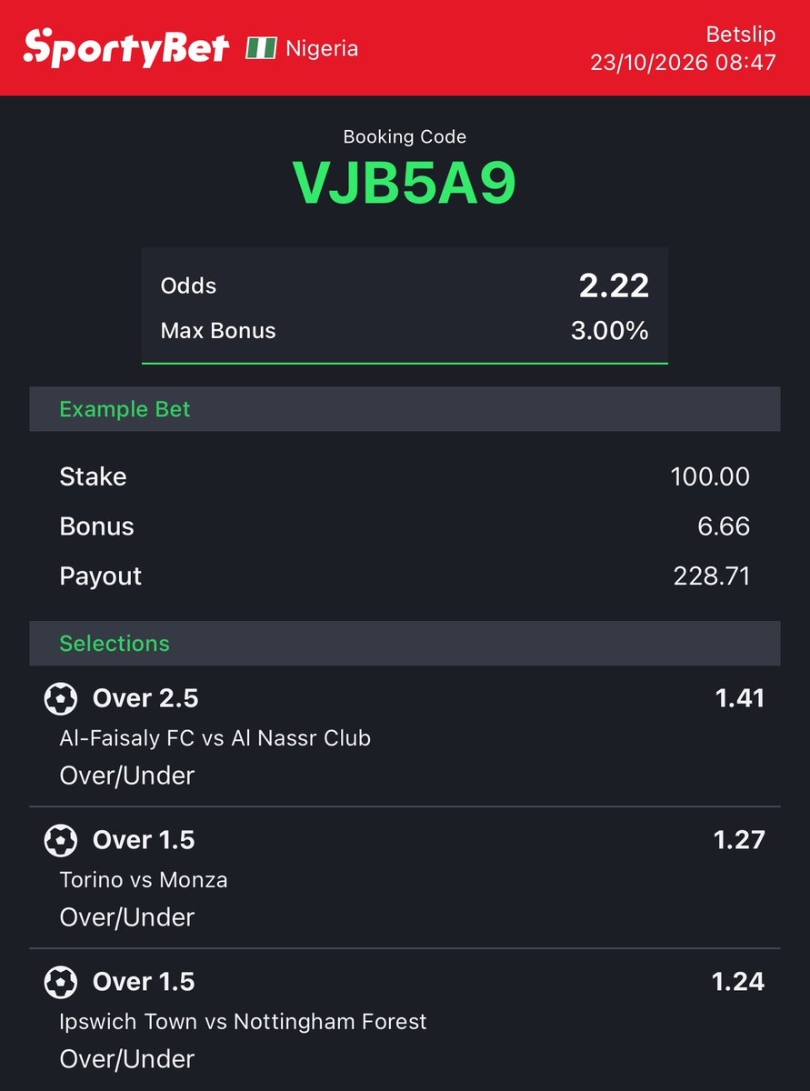 Dual_Bet_Zone's tweet photo. Today’s best pick and double up boomer https://t.co/49c8YrguP3