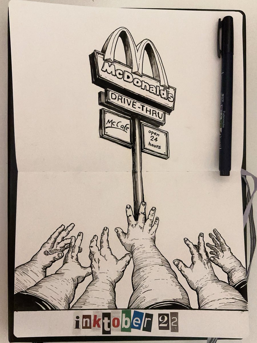 dddexter3d's tweet photo. @inktober - day 22: beacon

you want fries with that.

#inktober #inktober2026 #inktoberchallenge #inktober52
#inktoberBEACON #inktober2026BEACON https://t.co/jb3tJ1RiPz