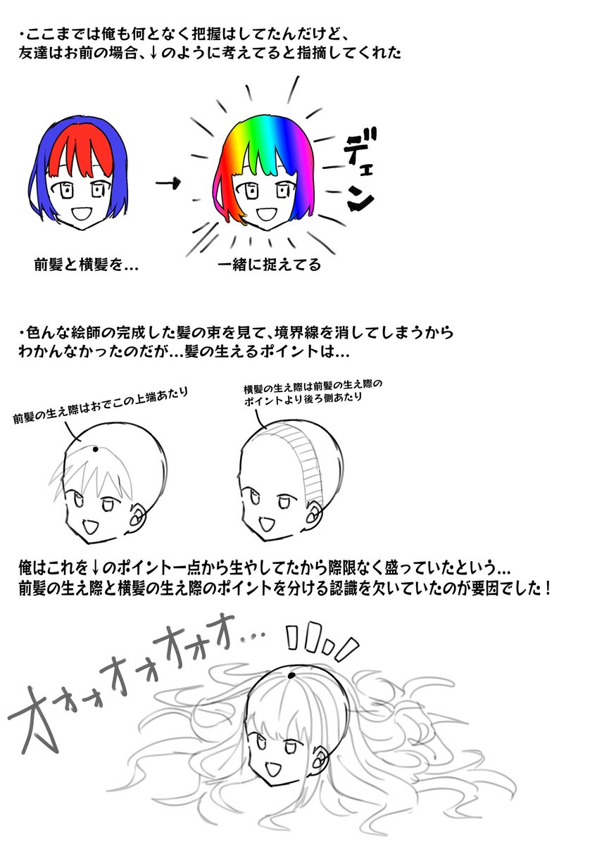 renka_00514's tweet photo. 友達が指摘してくれたこと俺なりに
まとめてみました！
少なくとも俺はこれで頭がおっきくなる謎現象に解を見出せたかもしれません！ https://t.co/Vy5KT9uOlX