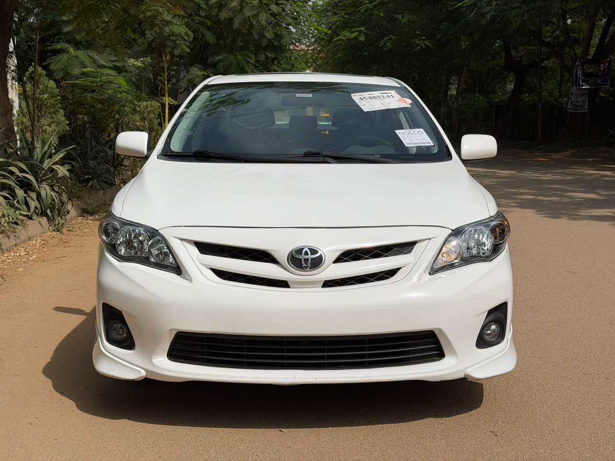 abujarides's tweet photo. 2012 Toyota Corolla Sport 
Foreign used 
Duty ✅ 
Sunroof 
ABUJA 
Price: 12.5m net
DM or call 09067505058 https://t.co/y2NAVmEfy7