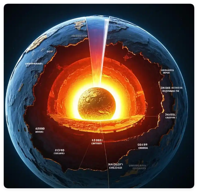 oriental_ghost's tweet photo. Common sense: The Earth has 6 billion T of gold reserves, of which 5.9 billion T are located in the Earth's core. It locates 5K km+ deep, and its temperature is about 6K °c. All alchemy is a scam! Only the gold mined from the core is real! Can you get it?! https://t.co/kqBcvvGz6j
