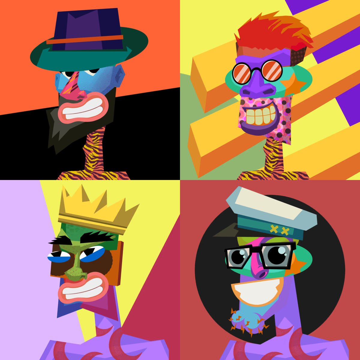 Duddz55's tweet photo. More Dudz reveal 

Four Dudz. Two completely different vibes. 

Team Tiger Bodz or Team Moon bodz ?

Drop your choice in the replies! https://t.co/fr0gP7qiBv