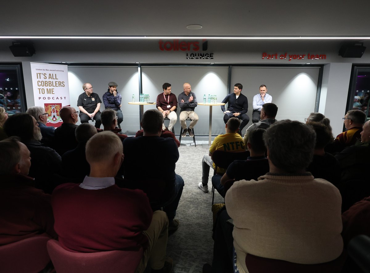 chronsport's tweet photo. Cobblers Open Forum: Catch up on everything that was said as new owners answer supporter questions https://t.co/p2700DSxeU https://t.co/dNuFRRv7DX