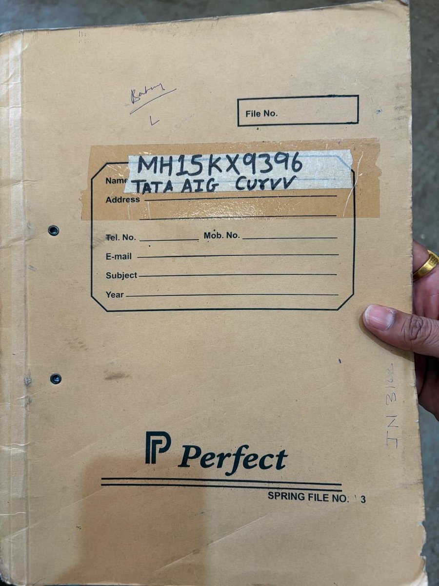 akshaybhattad's tweet photo. Extremely disappointed with the aftersales service @TataMotors  @TataAIGIndia despite months of follow ups

My Tata Curvv EV (MH15KX9396) met with a major accident on 02/05/2026 12 days after purchase from Sterling Motors Nashik

Req seniors of @TataMotors @TataAIGIndia https://t.co/dxJVzzeJdB