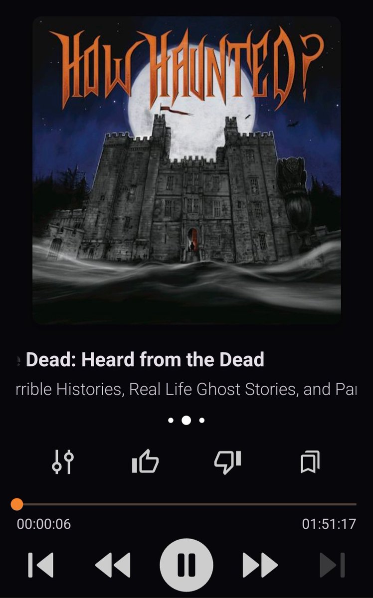 HowHauntedPod's tweet photo. 🎃NEW EPISODE🎃

Part four of the Touched by the Dead series continues with Electronic Voice Phenomena, or EVP

I explore the origin of EVP and then play a piece of audio for five How Haunted? listeners, audio said to contain the voice of the dead, and they tell us what they hear https://t.co/WIJyBlUhPa