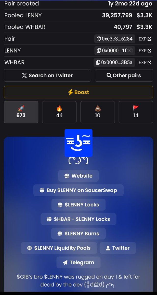 Aliyu09054's tweet photo. Day 65 🚀

65 days in, and I’m still showing love to Lenny Rocket on DEX Screener. 1,000 is the goal, and we’re not there yet.

If you’re with $LENNY, come hit the rocket with me today. Link in the comments. Let’s keep it moving 🔥 https://t.co/td2YPGwX5j