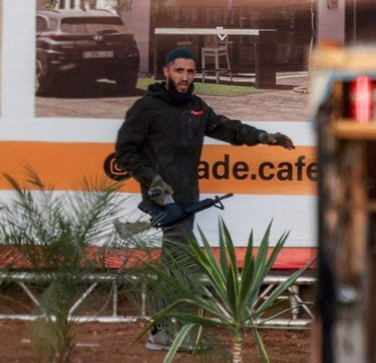 NoaMagid's tweet photo. The two Hamas monsters behind this morning’s terror attack near Hebron.

Both were eliminated by the IDF. https://t.co/fBjcfjkfko