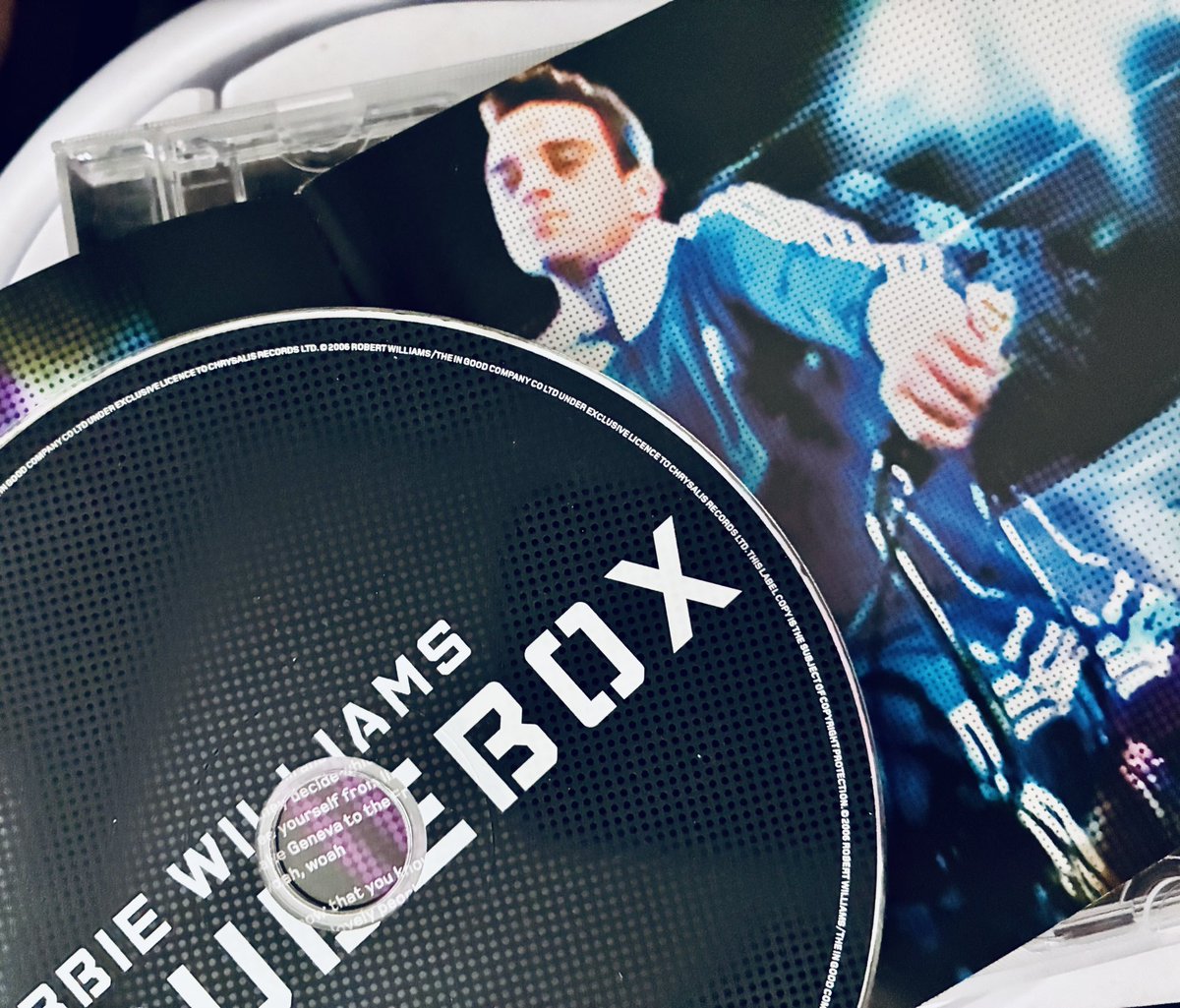 audio_collector's tweet photo. Rudebox (2006) the seventh studio album on CD by @robbiewilliams 
 
Released 20 years ago today, October 23rd, 2006, by Chrysalis Records
 
Featuring: 
“Rudebox”
“Lovelight”
“She’s Madonna”
 
#todayinpopmusic #britpop #robbiewilliams #robbiewilliamsrudebox https://t.co/R1tRcvZ6Nv