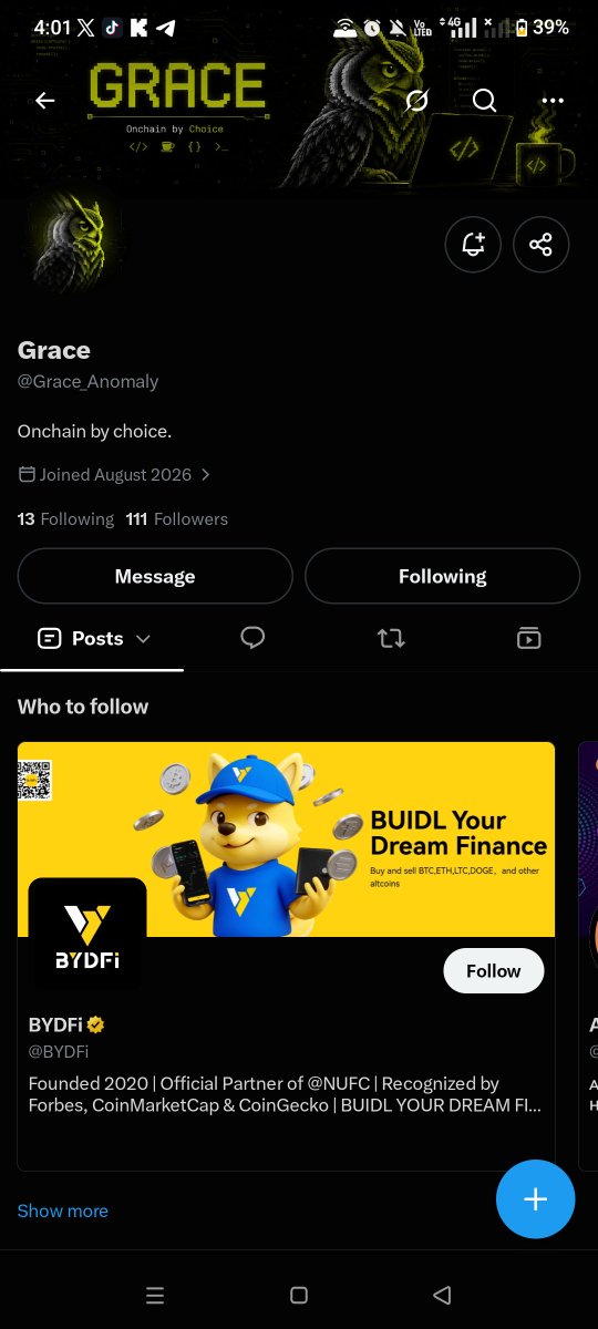 dazzxchain's tweet photo. @CryptoWithCGA @Grace_Anomaly done thank you https://t.co/anzdHT5wcn