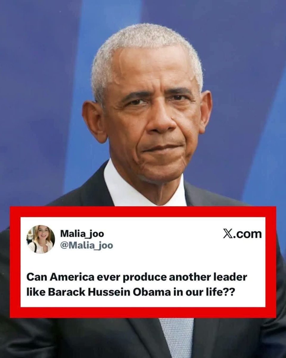 RossyPrime's tweet photo. Can America ever produce another leader like Barack Hussein Obama in our life? https://t.co/tzIh9s01oZ