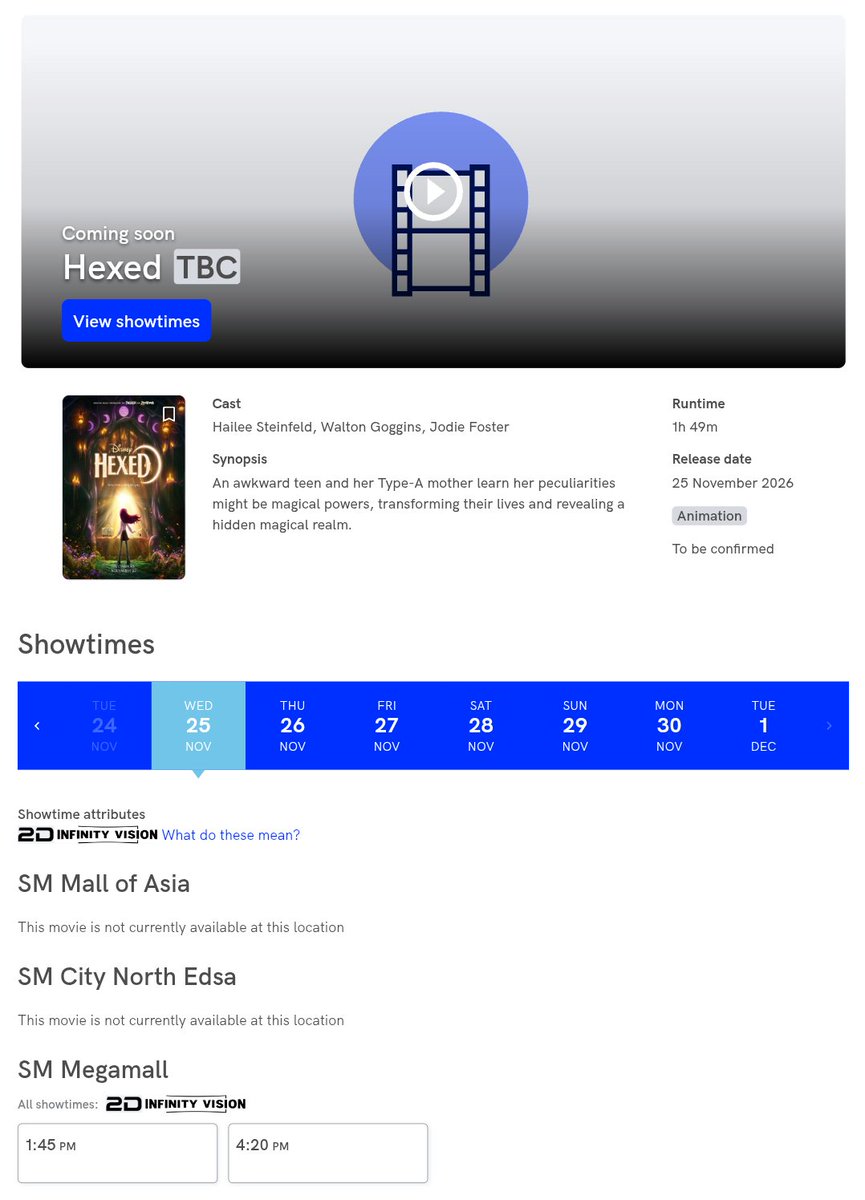 gdc_14's tweet photo. #Hexed tickets now on sale at SM Megamall.
#SMCinemas https://t.co/rMNzuZCX76