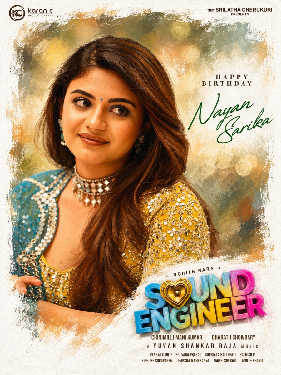 TrackTwood's tweet photo. Team #SoundEngineer wishes the gorgeous @UrsNayan a very Happy Birthday ❤️❤️

@IamRohithNara @thisisysr #ChinimilliManiKumar #BharathChowdary @KaranCOffl https://t.co/r0XOQhl4ix