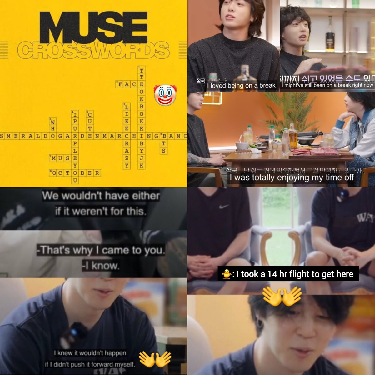 mniswyblue's tweet photo. yall had nothing to say when jmd followed jk around nyc with staff to film ays when jk was busy with his solo schedule or when he used jk's name to promote his 2nd album. but when jk hangs out with tae, which he’s been doing forever, suddenly its him "cementing destiny" bullsht. https://t.co/ZDVlbJ41mW