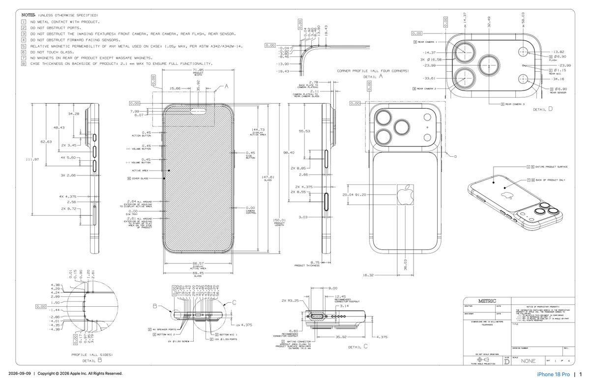 avstorm's tweet photo. Apple has an incredible library of detailed hardware dimension drawings.

https://t.co/ECFdTSrifB https://t.co/b82KOcgWAH