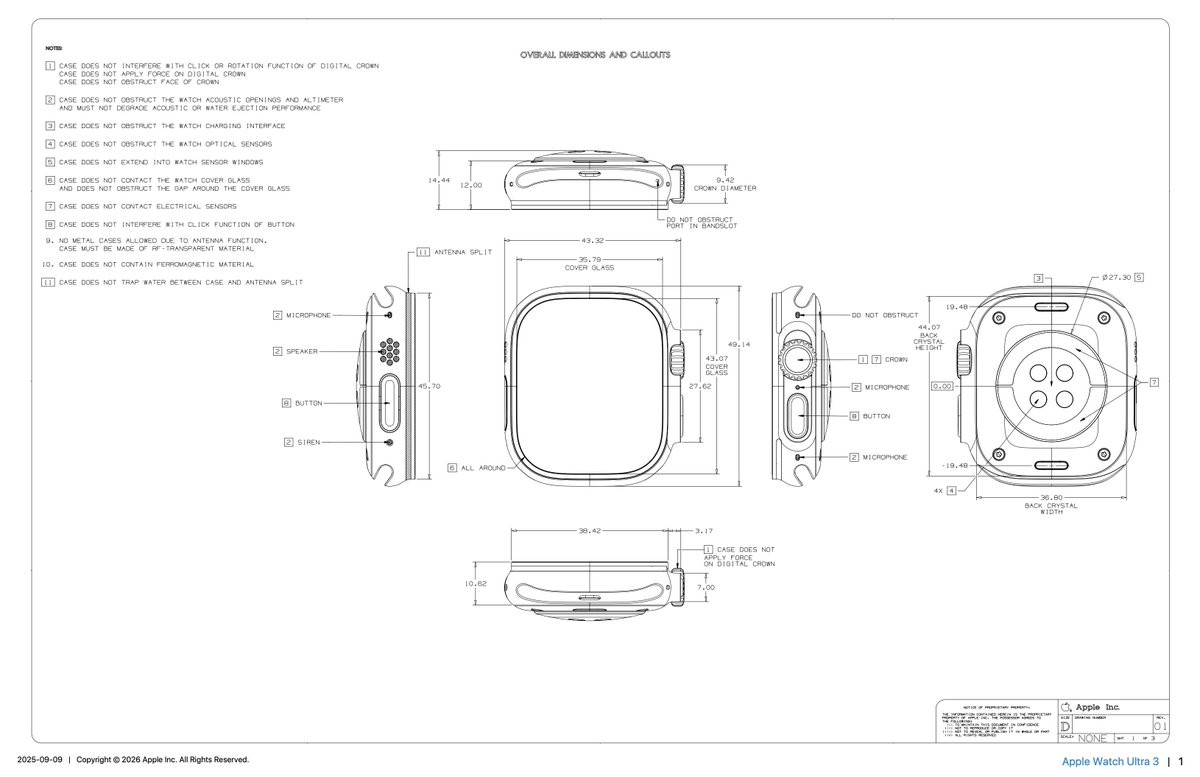 avstorm's tweet photo. Apple has an incredible library of detailed hardware dimension drawings.

https://t.co/ECFdTSrifB https://t.co/b82KOcgWAH