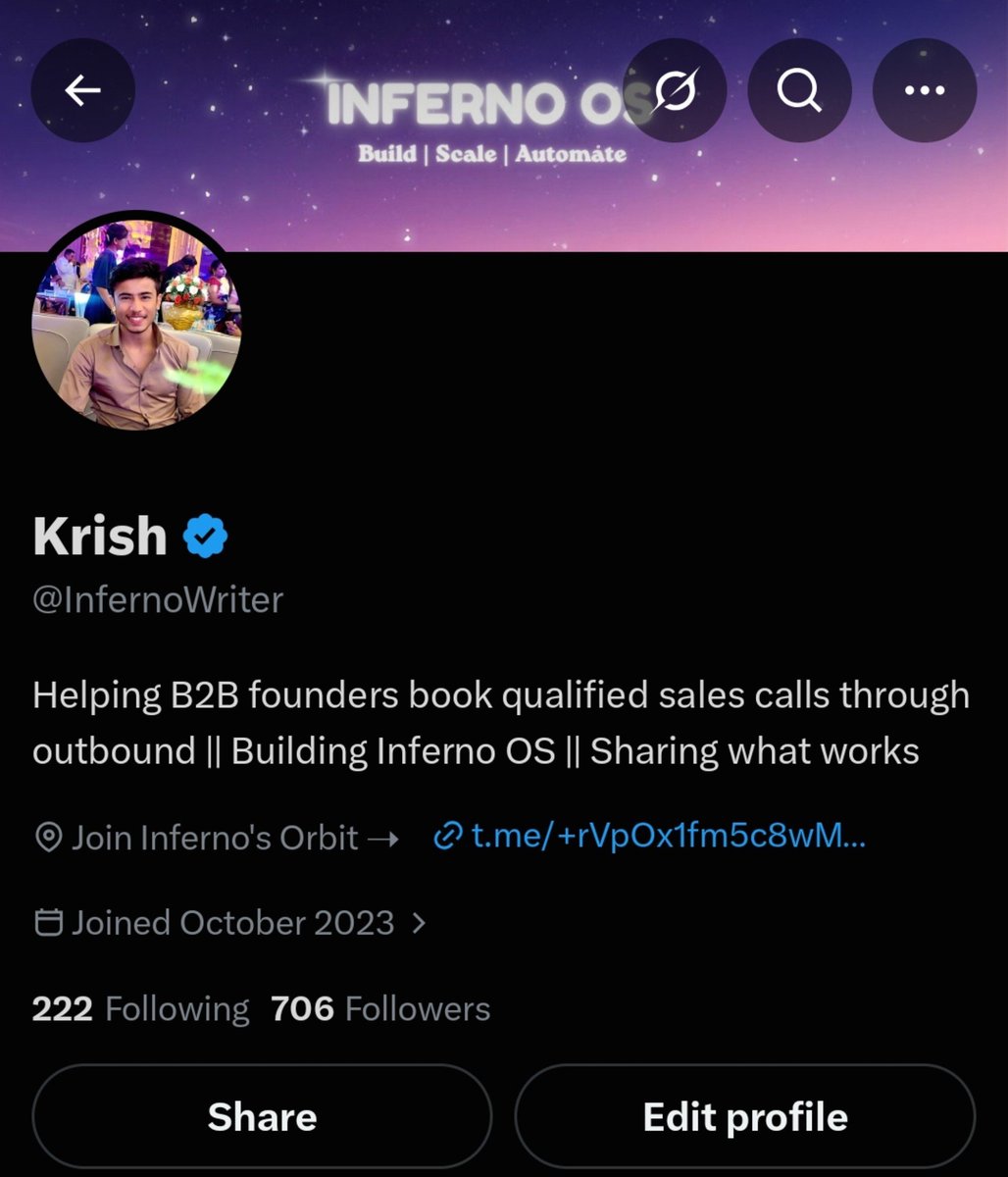 InfernoWriter's tweet photo. 700 followers 🥂

crossed this for the 8th time 

At this point 700 is my permanent residence lol

But hey we keep growing

Next stop: 800 (for the 1st time hopefully) https://t.co/c9bKQAz28s