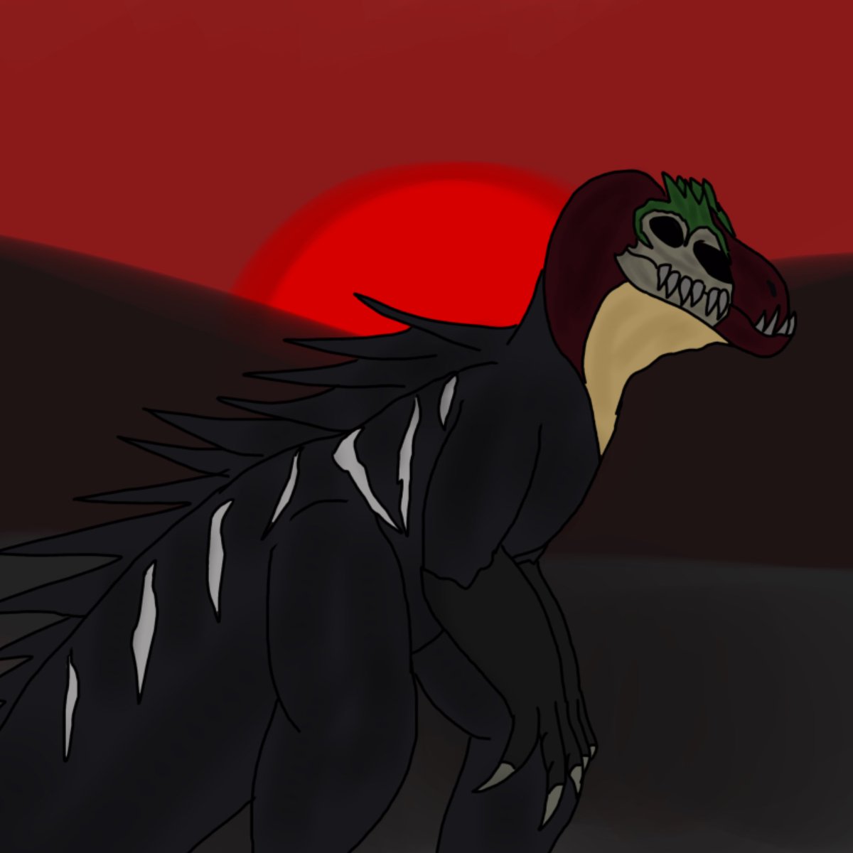DinoMatian's tweet photo. Day 23 of Fangtober

Kryon (@kyanzilla 

#Fangoji #fangtober  #fangtober26 #monthoffangojis https://t.co/9irCbNIyV9