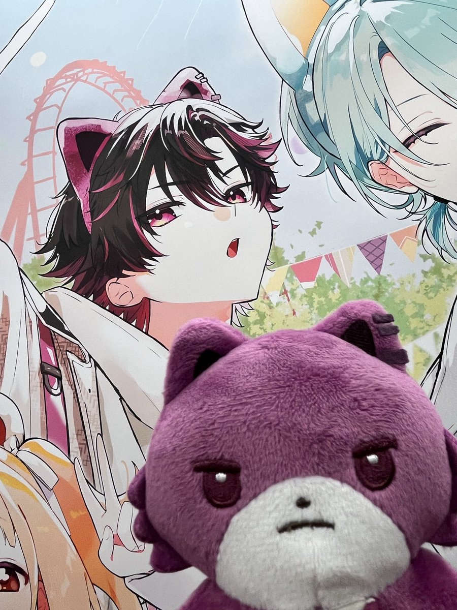 nekomaru_0807's tweet photo. 少し前に池袋にあったやつ！！
早くコラボカフェ行きたいなー https://t.co/1d8mR598ND