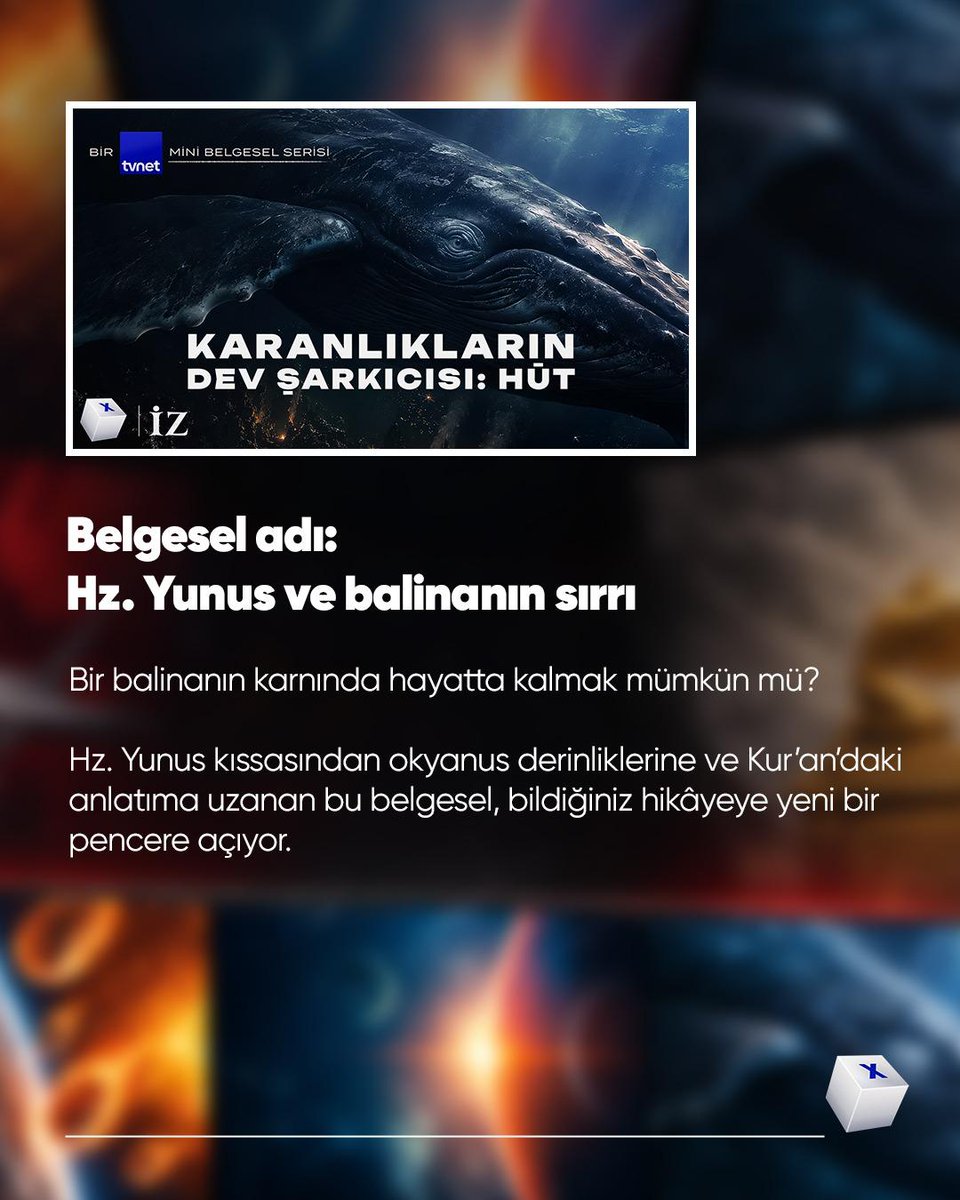 AlbayrakMedya's tweet photo. Demirin uzaydaki yolculuğu, Dünya’yı yaşanabilir kılan sırlar ve okyanusların bilinmeyen dünyası… 🎬
TVNET X’ten seçtiğimiz, keşke daha önce izleseydim diyeceğiniz 3 belgeselle tanışın!
Peki, siz ilk hangisini izlerdiniz?
#AlbayrakMedya #TVNET #Belgesel #BelgeselÖnerisi https://t.co/LCVk4172ZP