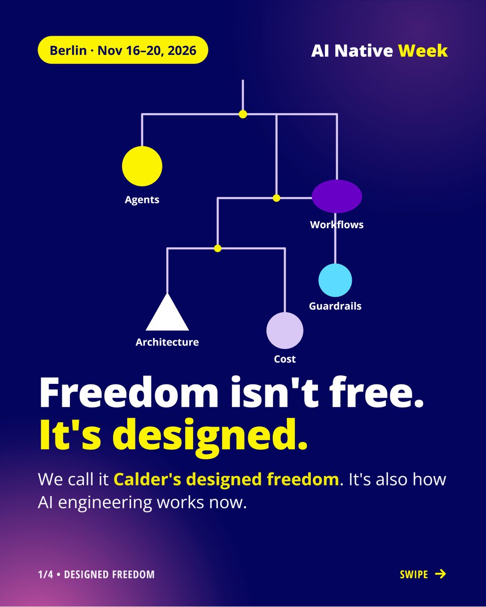BASTAcon's tweet photo. Freedom isn't free. It's designed. Unser Carousel: Warum Code-Reviews allein nicht reichen, wenn Agents ganze Workflows übernehmen. Wer verantwortet das System?
https://t.co/EDmRtqXoSq
https://t.co/D8px5Xowak https://t.co/pWZuJXsuQs