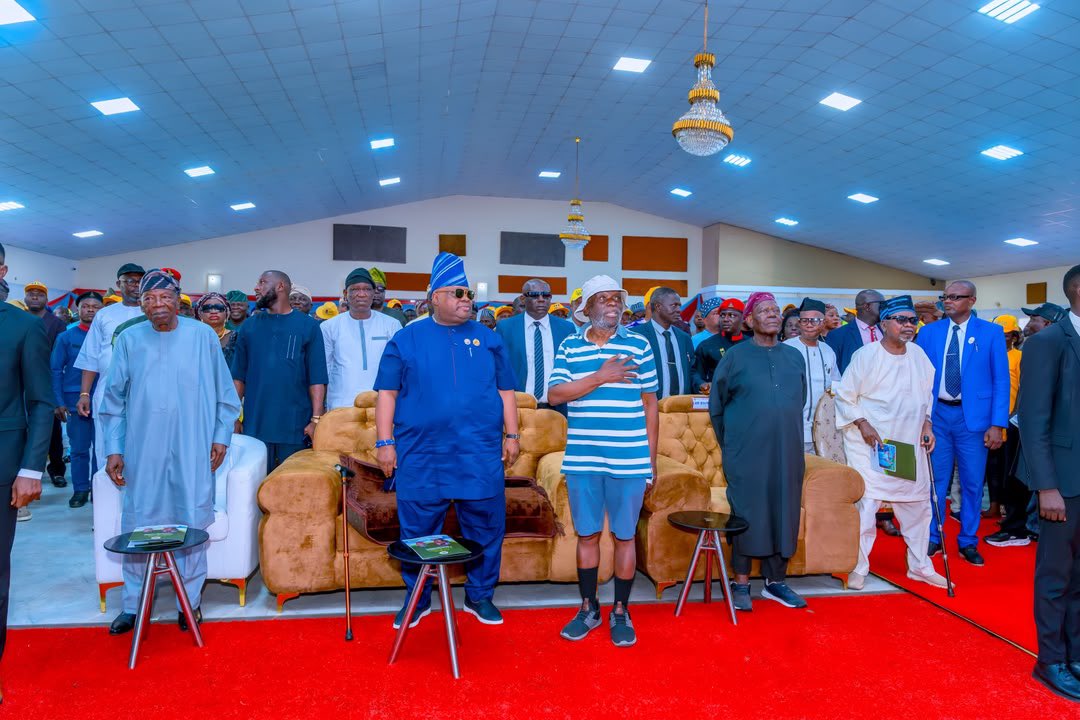 AAdeleke_01's tweet photo. Yesterday, I inaugurated the Osun State Presidential Campaign Council for the re-election of President Bola Ahmed Tinubu (@officialABAT), with a renewed commitment to deliver more than the 1.5 million votes we earlier promised.

Our rainbow coalition of Accord, APC and PDP is united solely for President Tinubu's re-election in the January 2027 presidential election. This partnership does not extend to the legislative elections. My support for all Accord candidates for the Senate, House of Representatives and House of Assembly remains unshaken.

On the Osun local government crisis, negotiations are at an advanced stage. I have received the assurance of the Federal Government, and there will be positive developments soon.

These are critical times that demand unity beyond political differences. From the pain of the past, we must unite for the prosperity of the future. Together, let us mobilise and deliver Osun for President Tinubu.