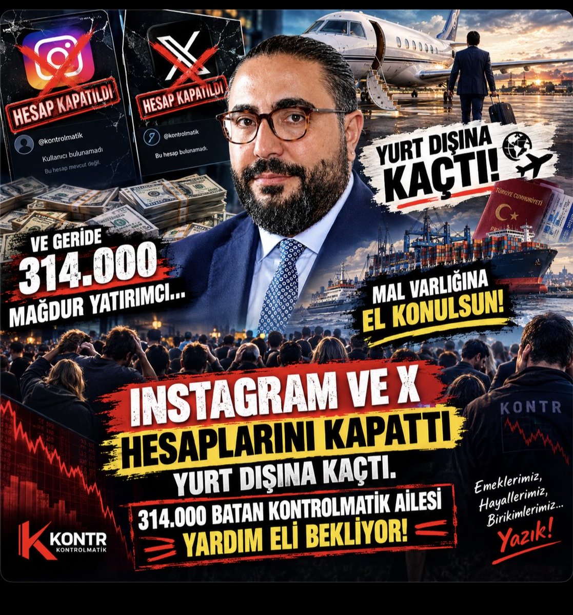 nateknatek080's tweet photo. #kontr #fonmağdurları BİZ FONCU DEĞİLİZ KONTROLMATİK ALDIK. 50₺ den1₺ DÜŞTÜ. HER ŞEYİMİZİ KAYBETTİK. Açılışını sizler yaptınız. Bizlere neden sahip cıkmıyorsunuz? @mfatihkacir @_cevdetyilmaz @vasipsahin @iletisim @memetsimsek 314.000 aile battık bittik. Her şeyimizi kaybettık https://t.co/JGg7YqTzOT
