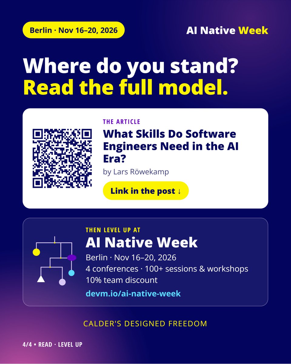 BASTAcon's tweet photo. Freedom isn't free. It's designed. Unser Carousel: Warum Code-Reviews allein nicht reichen, wenn Agents ganze Workflows übernehmen. Wer verantwortet das System?
https://t.co/EDmRtqXoSq
https://t.co/D8px5Xowak https://t.co/pWZuJXsuQs