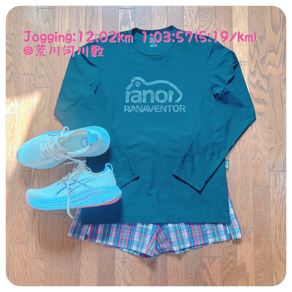 szkakr_73's tweet photo. ご飯の前の60分ジョグ
#running
#jogging
#ランニング
#ジョギング
#asics
#asicsrunning
#GelNimbus27 https://t.co/yGX0k7diSx