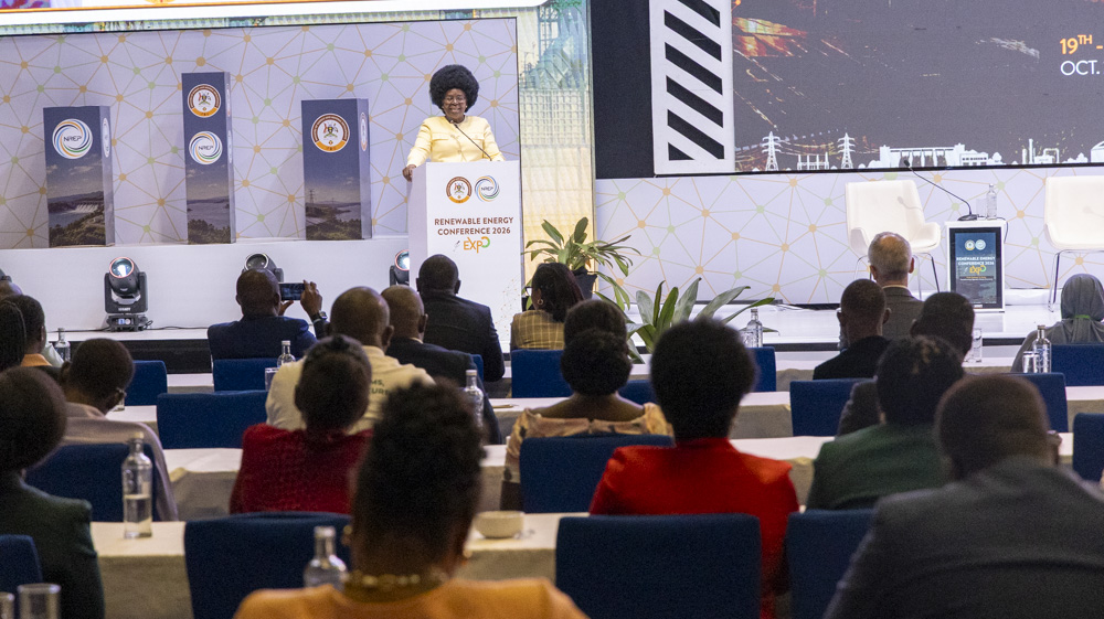 TotalEnergiesUG's tweet photo. “Where is the money? Where are the industries? Where is the energy?”

Addressing stakeholders at the #REC26Expo, Hon. @DrMusenero challenged participants to consider these three fundamental questions, arguing that the true measure of success in the extractives sector lies in its ability to grow national revenues, drive industrialisation, and strengthen Uganda’s energy security.

She emphasised the need to understand how investment translates into jobs, enterprise development and local value creation, ensuring Uganda’s natural resources contribute to long-term economic transformation.
#REC26Expo #CreatingSharedValue