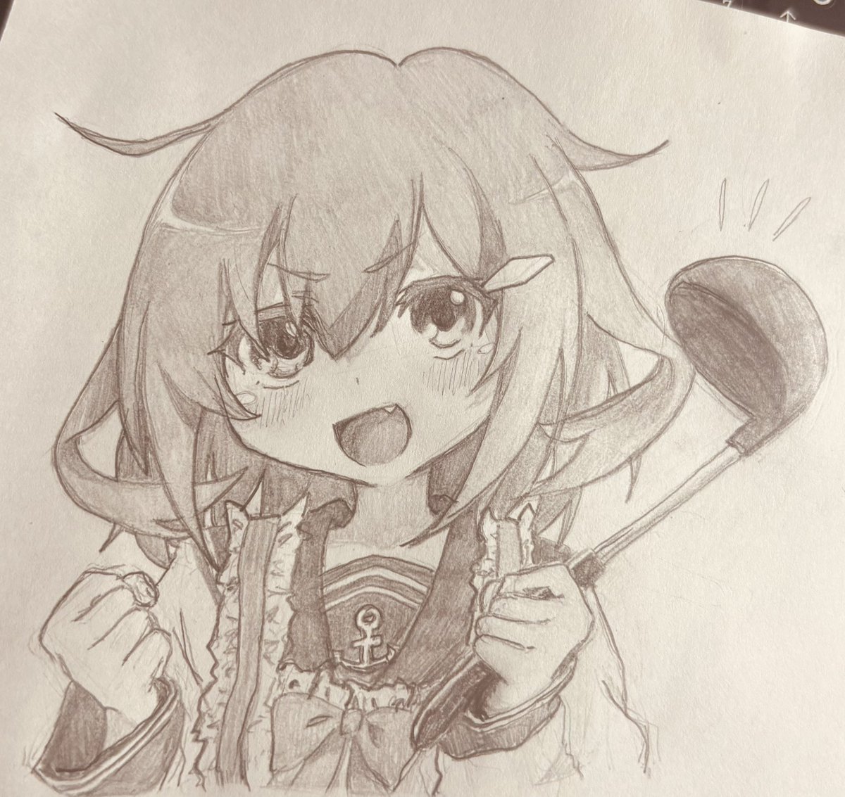 tenchan_EX's tweet photo. おかえりなさい、司令官！
#雷進水日 #艦これ https://t.co/x8A9QUwhAX