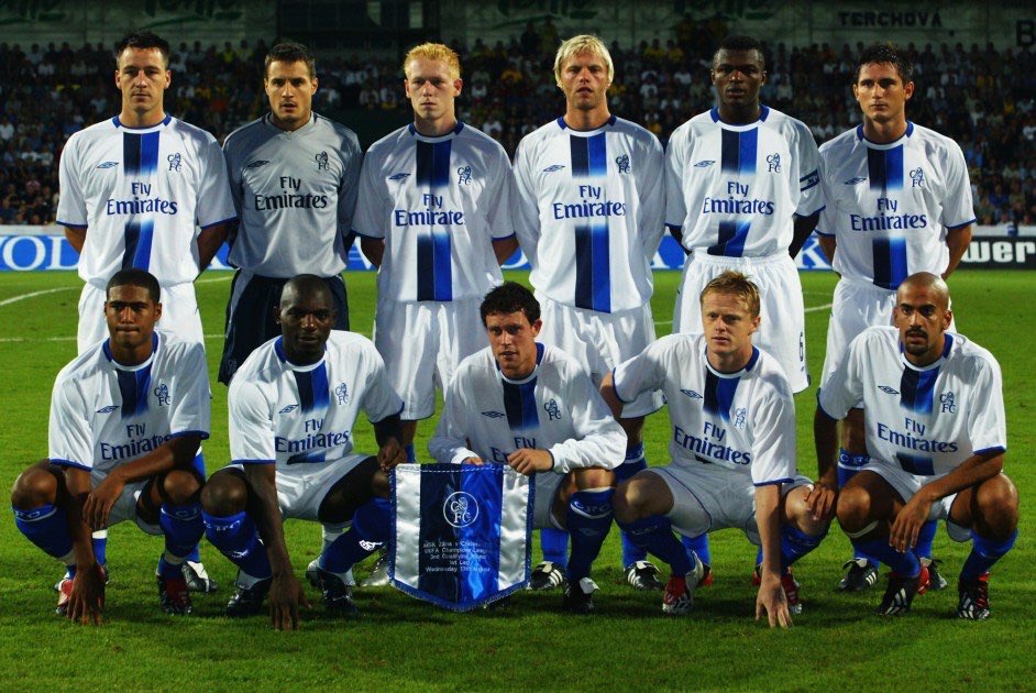 justdc0's tweet photo. If you can name at least 5 players from the year Roman Abramovich took over Chelsea, you are truly a football legend https://t.co/EgdEab5W3z