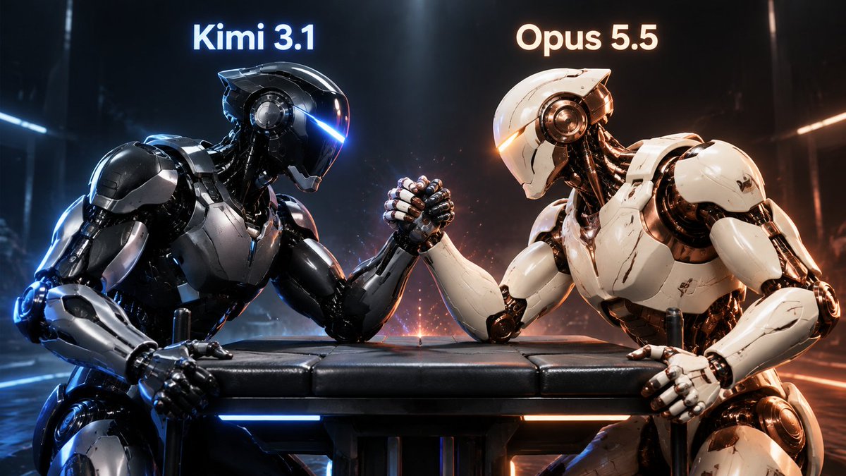 apimasteratai's tweet photo. @Kimi_Moonshot Kimi just dropped a teaser. Looks like K3.1 is right around the corner. 👀
Ready to take on Opus 5.5? 💪 https://t.co/hLkTptGWI2