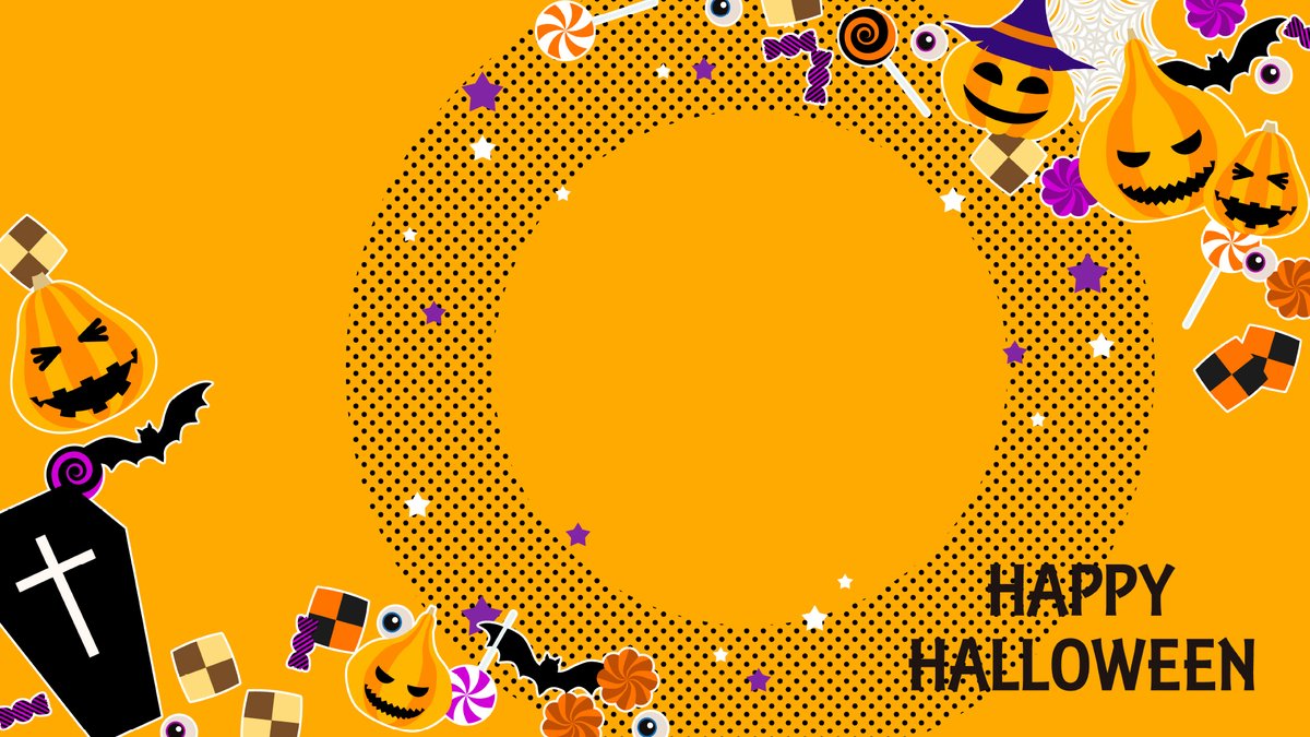 konohana0812's tweet photo. 【背景フリー素材／1920:1080／16:9横型】
ハロウィンが近くなってきたのでハロウィン素材の再放送などぼちぼち。背景色のカラーバリエーション２色。お持ち帰り、ご利用、ご自由にどうぞ。 https://t.co/LerK7gQBxR