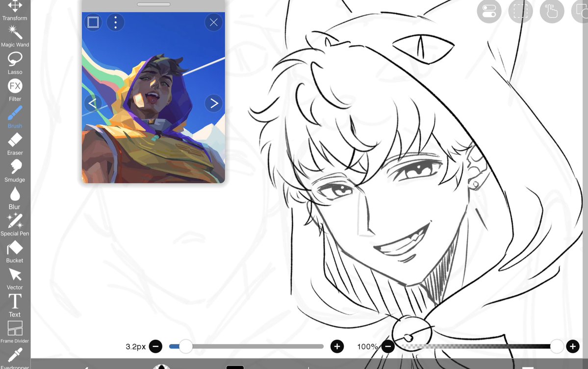 Toruvix's tweet photo. I'm getting the hang of it.
#miks #VALORANTfanart https://t.co/hqjhQErKEk