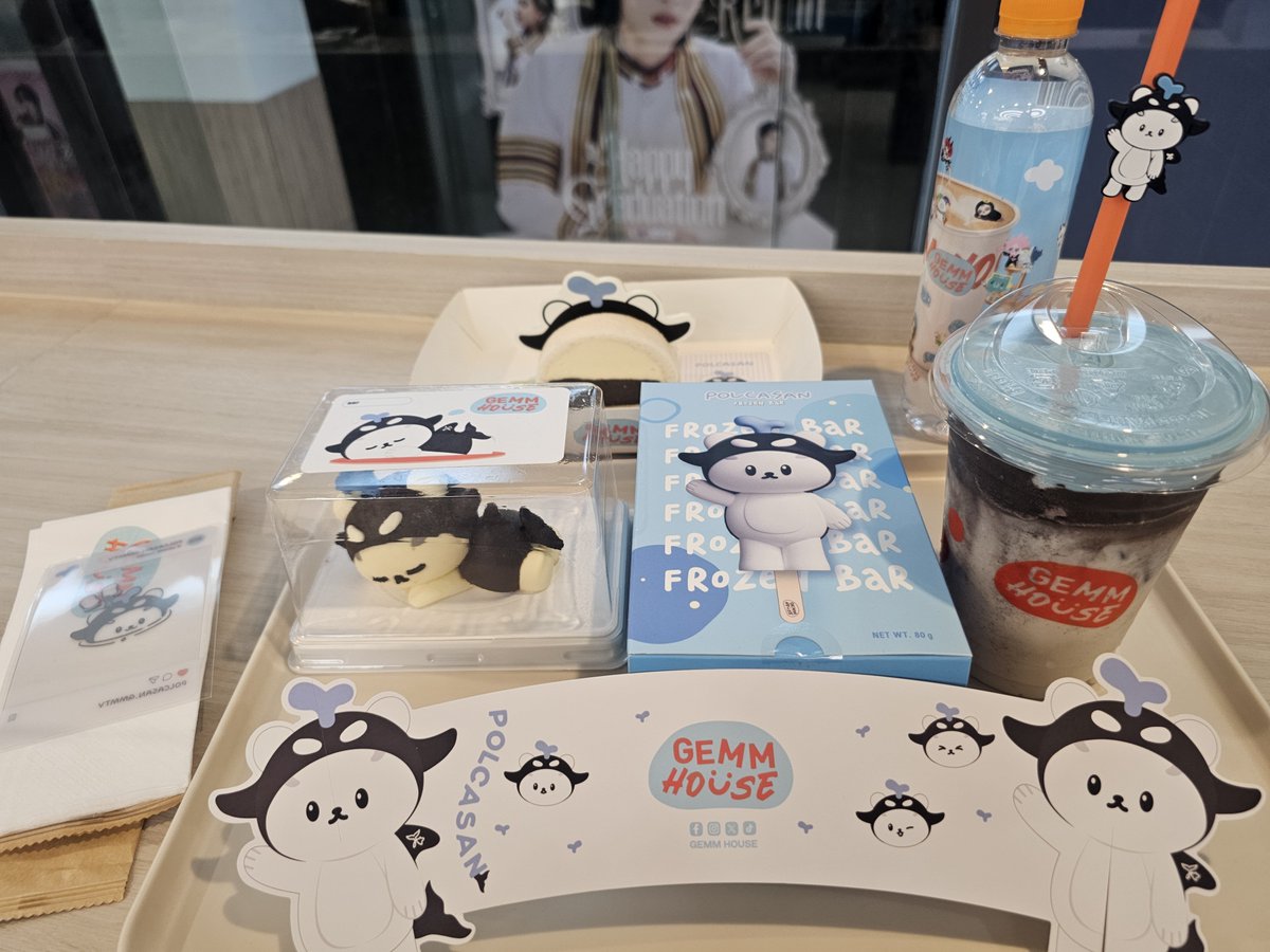spanyapa's tweet photo. เนื้อพี่ซังอร่อยทุกอย่างเลย แต่กินพร้อมกันหมดแน่นจุกรู้สึกว่าหวานมากเลยหล่ะ น้ำที่หวานสุด ไอติมอร่อยมากเปรี้ยวๆ มูสนิ่มมากอร่อย โรลก็อร่อยไม่หวานมาก ไปยังไม่มีเมนูพิเศษกับมาการอง คุ๊กกี้ก็หมด ตอนกลับยัยซังบ๊ายบายด้วย🥰
#POLCASAN
#gemmhouse https://t.co/6xsG8uHBNZ