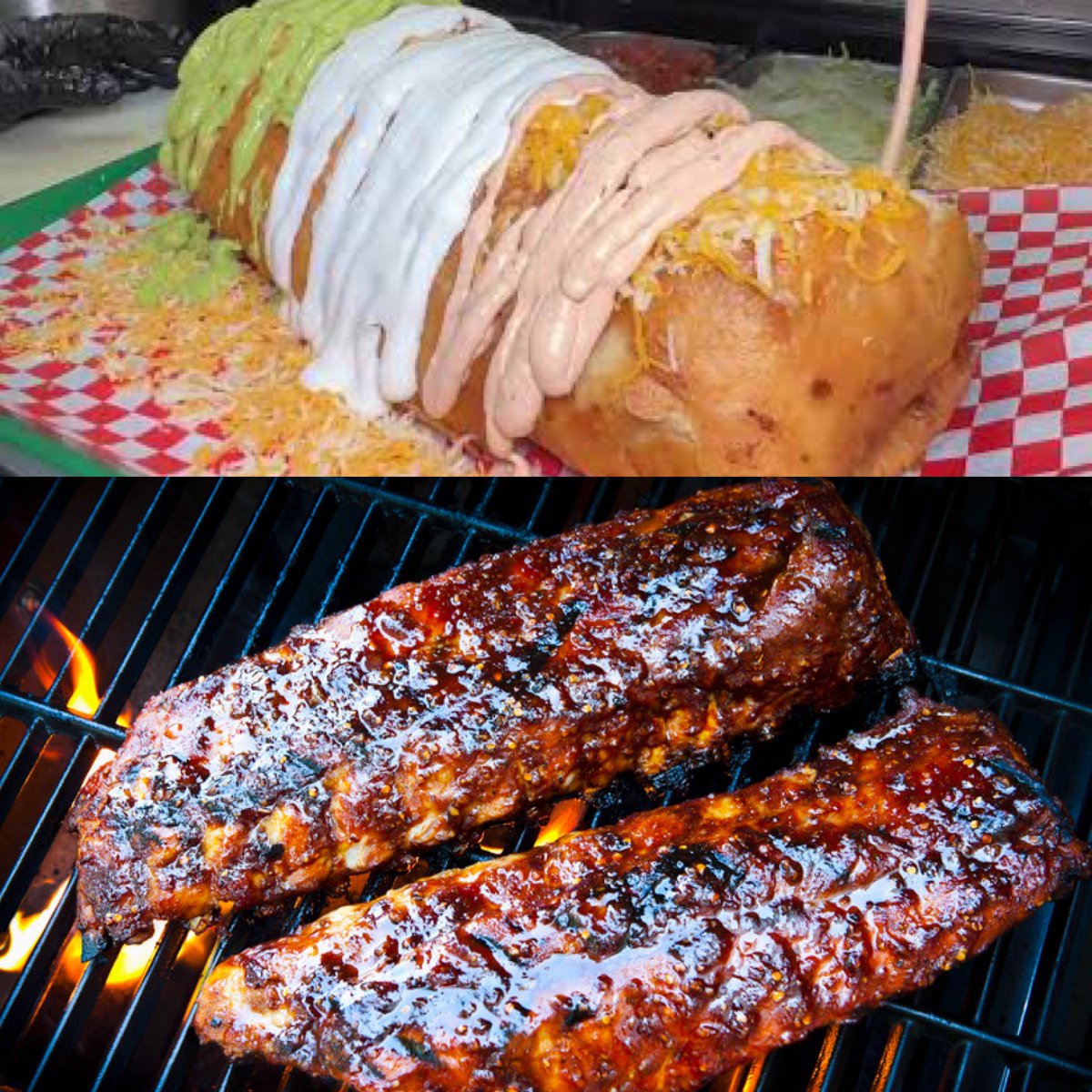 dferrel15's tweet photo. True or False: Burritos are better than Ribs. https://t.co/pb0PX1hQdS