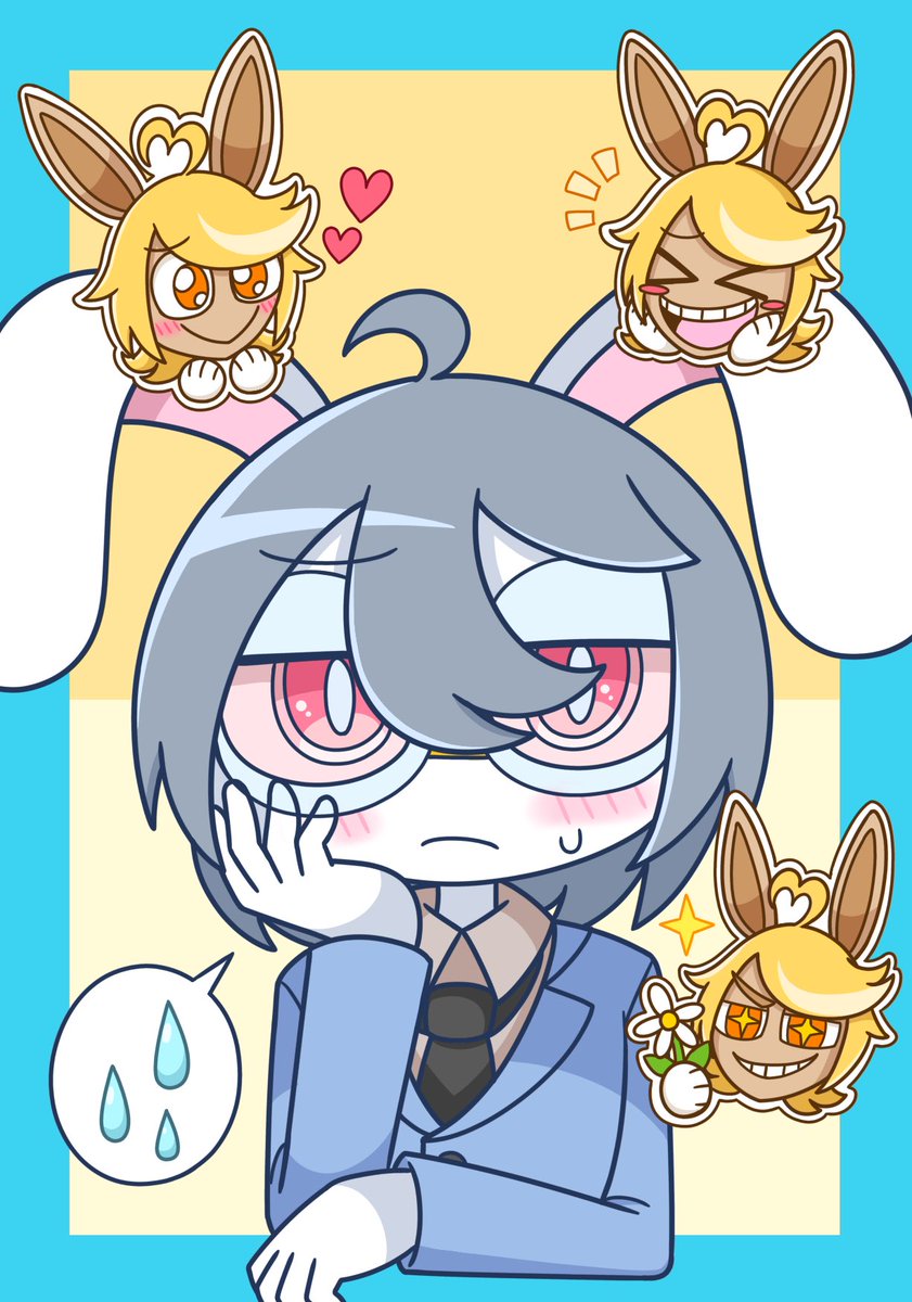 Ukipi_Clown's tweet photo. #私はこういう絵描きです見た絵描き全員参加 
ポップでカートゥーン調なイラストを描いています！
人外やケモ耳が好きです✨💕 https://t.co/q9TmV3pLBk