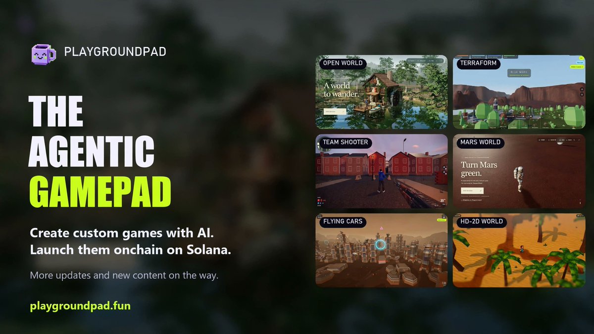 RealAngryDegen's tweet photo. Steps ahead is where we want to be. Our team is building a custom experiment powered by @GoogleLabs infrastructure, the first agentic gaming pad onchain. Describe a game, play it at once, the AI builds it for you, no coding needed. @playgroundpadHQ, give it a look if you have the time