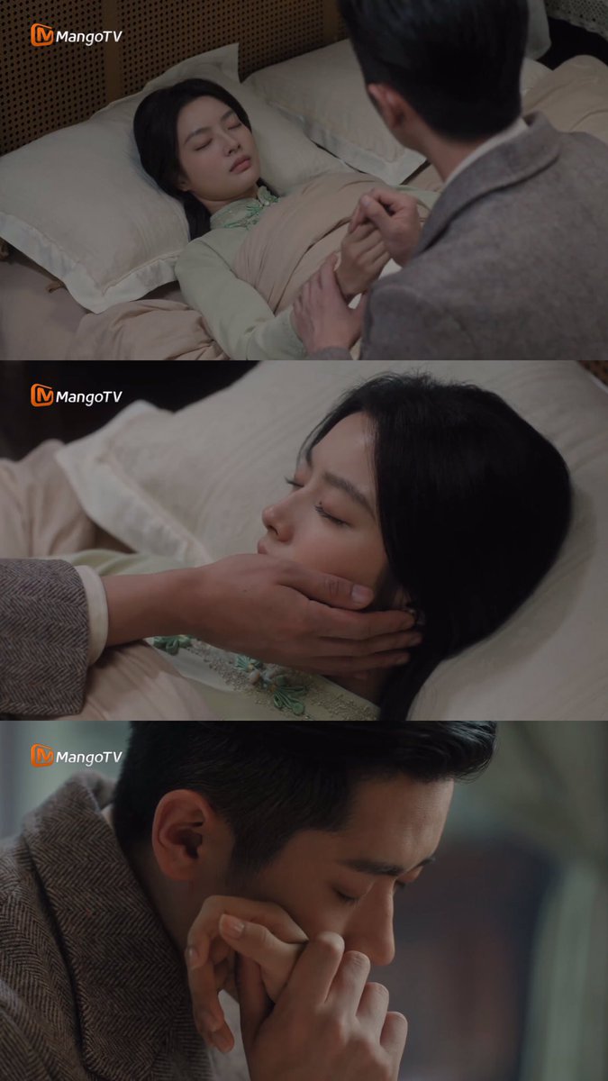 cheezzle's tweet photo. menurutku ini the best scenes untuk eps kali ini, jujur sedih bgt liat changxuan semaksimal ini menjaga pingjun, hati mungilku tersakiti pas changxuan genggam tangan pingjun dipipinya, dia pasti takut pingjun ga bangun2 lagi😭😭💔

#TheLamentOfAutumn
#TheLamentOfAutumnEp22 https://t.co/1gu8ZaxtvK